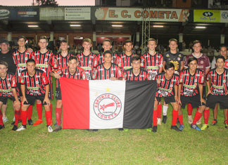 Cometa é vice na Copa Ameosc Sub-15