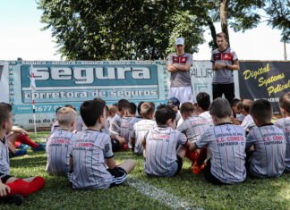 Esporte Clube Cometa recebe gerente de captação do Azuriz Futebol Clube