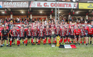 Cometa conquista título do Regional 2026